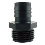 Hydro Flow Garden Hose Threaded Adapter 3/4in barb (10 Pack)