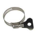 Hydro Flow Butterfly Hose Clamps 1/2 in 10 Pack