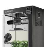 Advance Grow Tent System 2x2, 1-Plant Kit, Integrated Smart Controls to Automate Ventilation, Circulation, Full Spectrum LED Grow Light